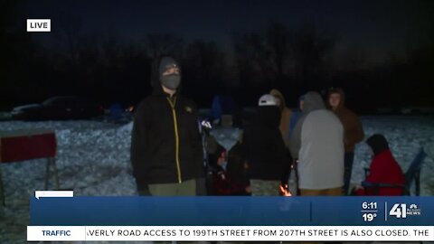 Local troop camps out to raise awareness for homelessness