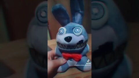 Big fail nightmare bonnie's reaction #fnaf #plush #gabesworld