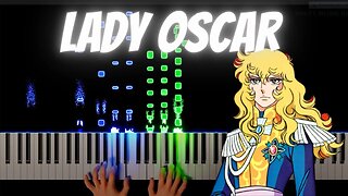 Lady Oscar Theme - Virtual Piano Visualizer #rushe #nocopyrightmusic #rushepiano