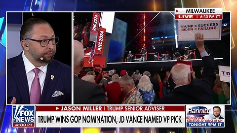 Jason Miller: You Can 'Feel The Energy' At The RNC For Trump