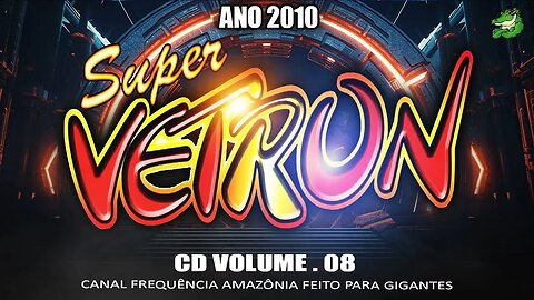 CD Super vetron o xodozão do pará volume 08 DJs Marcos e Gaiato ( ano 2010 ) Exclusivo cd relíquea