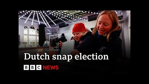 Dutch voters choose new leaders in neck-and-neck election race - BBC News