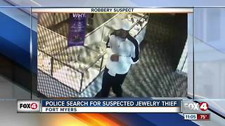 Ring thief seen on camera in Fort Myers jewelry store