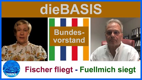 dieBasis - Bundesvorstand: Fischer soll ihr Amt ruhen lassen, Fuellmich bleibt weiter im Amt