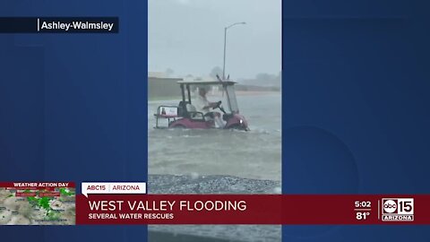 West Valley hit hard by monsoon storms