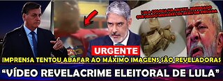 URGENTE VAZOU VÍDEO DE CRIME ELEITORAL DE LULA EM 2022 EVIDÊNCIAS SÃO PESADAS “IMPRENSA TENTA ABAFAR