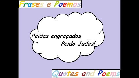 Peidos engraçados: Peido Judas! [Frases e Poemas]