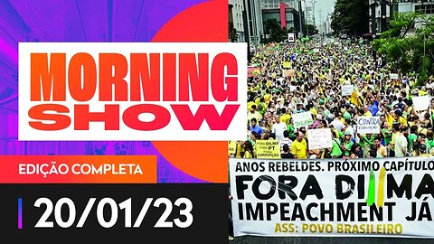 IMPEACHMENT NÃO FOI GOLPE: PLANALTO É DENUNCIADO POR FAKE NEWS - MORNING SHOW - 20/01/23