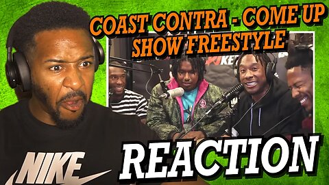 IM SPEECHLESS! | COAST CONTRA FREESTYLE ON THE COME UP SHOW WITH DJ COSMIC KEV | REACTION!!!