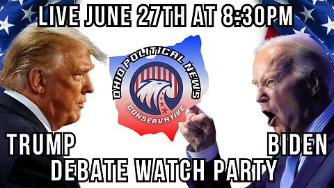 TONIGHT! ...830pm Presidential Debate Watch Party