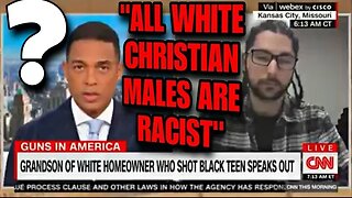 When your Allowed to Demonize White Christian Males Live on CNN!