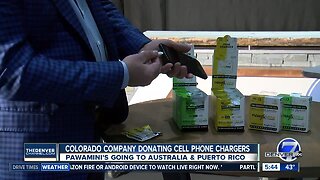 Colorado company donating cell phone charges to disaster zones
