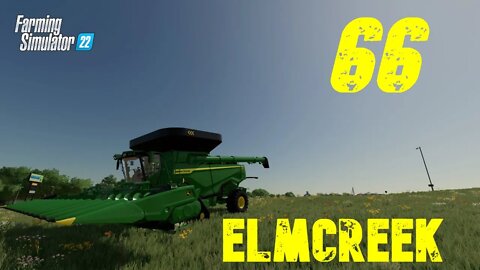 Harvest Cotton and Sunflower @Elmcreek Farm Part 66- FARMING SIMULATOR 22 - Timelapse