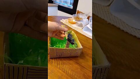 Easy Quick Easter Basket Hack from a Paper Bag!