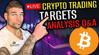 🔴 LIVE - CRYPTO TRADING | What Is Next For BTC? (Looking For $100,000 Trade Entries)