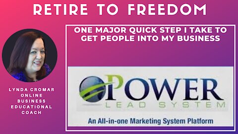 One Major Quick Step I Take To Get People Into My Business