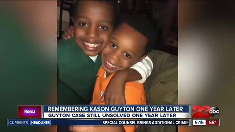 Remembering 5-year-old Kason Guyton, One Year after his death.