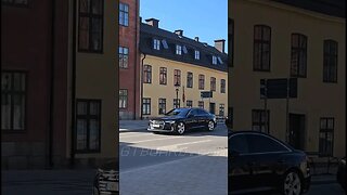 Audi S6 Säpo Swedish Security Service unmarked police