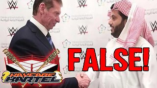 Vince Didn't Sell WWE Saudi Arabia