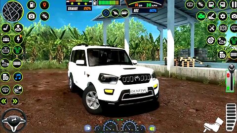 Offroad Jeep Driving 4x4 Sim || Maruti Suzuki Camper Pickup Game || Indian Cars Simulator 2024