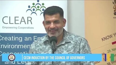 Abdulswamad Shariff, CECM Induction by The Council of Governors Mombasa