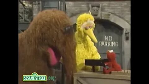 Classic Sesame Street - Elmo's Song (Elmo Big Bird and Snuffy)