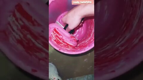 Satisfying paint cleanup