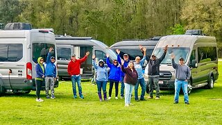 Class B Van Tours w/ Beyond Owners Group Rainy Day For Newbies Ocala RV Show 2021