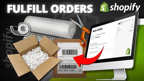 How To Fulfill Shopify Orders | Package & Ship Items For Shipping