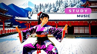 Serene Winter [ Lofi Hip Hop Mix Study ] with Oriental Tai Chi