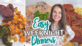 EASY DINNERS | WEEKNIGHT DINNERS | EASY DINNER RECIPES | AMBER AT HOME