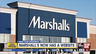 Marshalls launched a website so you can now shop bargains online
