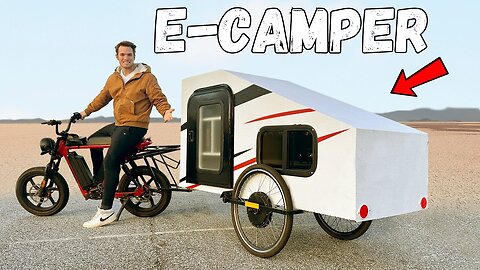 I built a camper for my BIKE!
