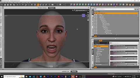 Making more expressions in Daz3D (Sorry for the sudden ending power went out)