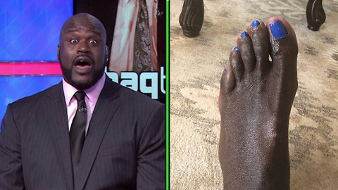 Shaq's Pedicured Feet Are the NASTIEST Sh!t You'll See All Day