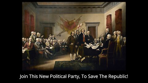 Join This New Party To Save The Republic