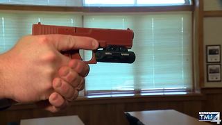 Cedarburg Police trying out cameras mounted to guns