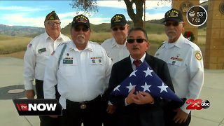 Veterans honoring unaccompanied veterans