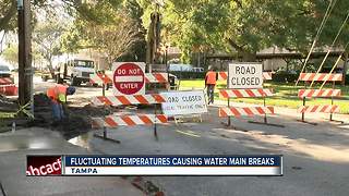 Tampa hires contractors to help fix water main breaks