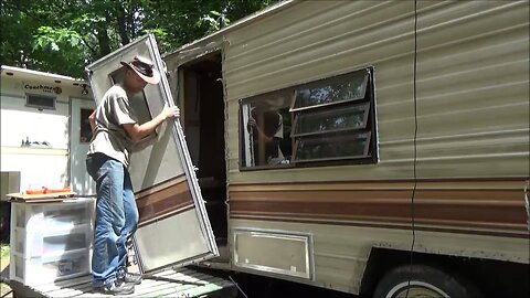 Camper Demolition Begins For My Tiny Home Frame