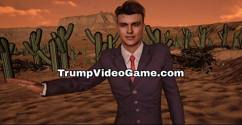 Nick Fuentes lipsync test for Trump Video Game!