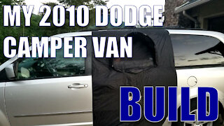 My Camping Van Build - 2010 Dodge Caravan Buildout for Road Tripping