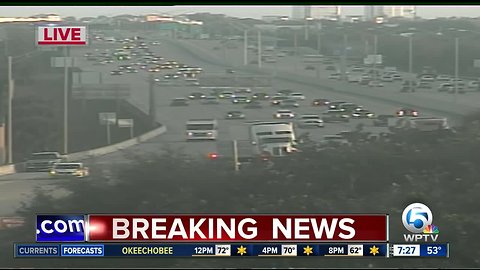 Fatal crash on I-95 southbound at Northlake Blvd. in Palm Beach Gardens