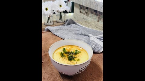 Chinese steamed egg pudding
