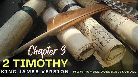 2 Timothy Chapter 3 | Biblescroll