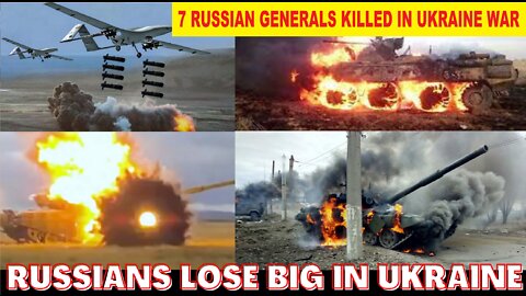 7 Russian Generals Killed By Ukrainian Armed Forces They Continue to Destroy Russians in Ukraine