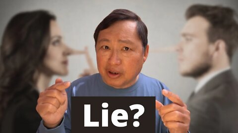 Why it is OK to Lie (to the Machine)