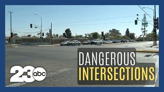 Bakersfield, California's most dangerous intersections