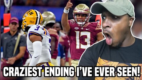 THIS GAME WAS UNREAL! Florida State vs LSU 2022 College Football Highlights REACTION