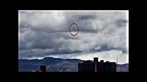 Unidentified Flying Object Over Bogota While Conducting Aerial Revision on July 20 2020